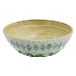 Bowl Vinh Nacar 20cm Blanco Verde