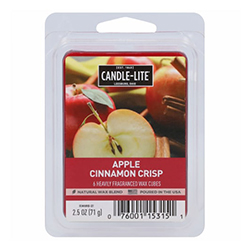 Cera Cubo x6 de 2.5oz Apple Cinnamon Crisp