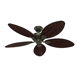 Ventilador de Techo Bayview 54″ Oro Provenzal Hunter