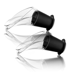 Vertidor de Vino 2pcs de Material Transparente VacuVin