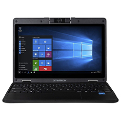 Laptop/Notebook Xtratech Learning Yoga Celeron N3350 1.1Ghz-4Gb-64Gb+240Gb Ssd-Wifi Ip52-11.6