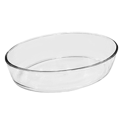 Pirex Ovalado 26.2x18.2x6cm por 1.6 Litro