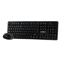 Teclado + Mouse Inalambrico - Negro Usb  Xtratech