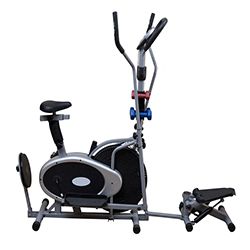 Bicicleta Estática Orbitreck 5 En 1 Elíptica / Panel Digital