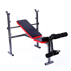 Banco Multifunción Ajustable para Peso, Abdominal, Fitness